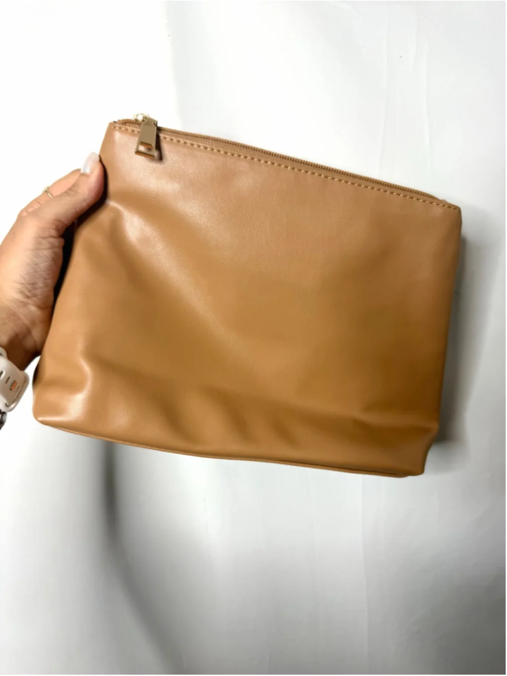 Women's Melie Bianco Tan Clutch One Size